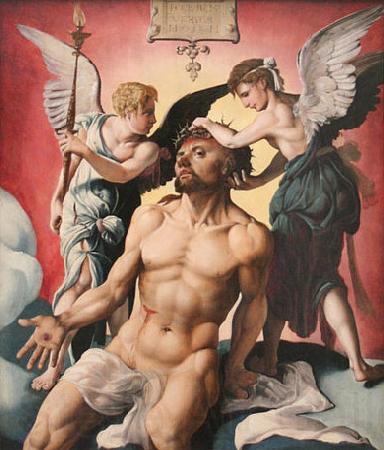 Maarten van Heemskerck The Man of Sorrows Spain oil painting art